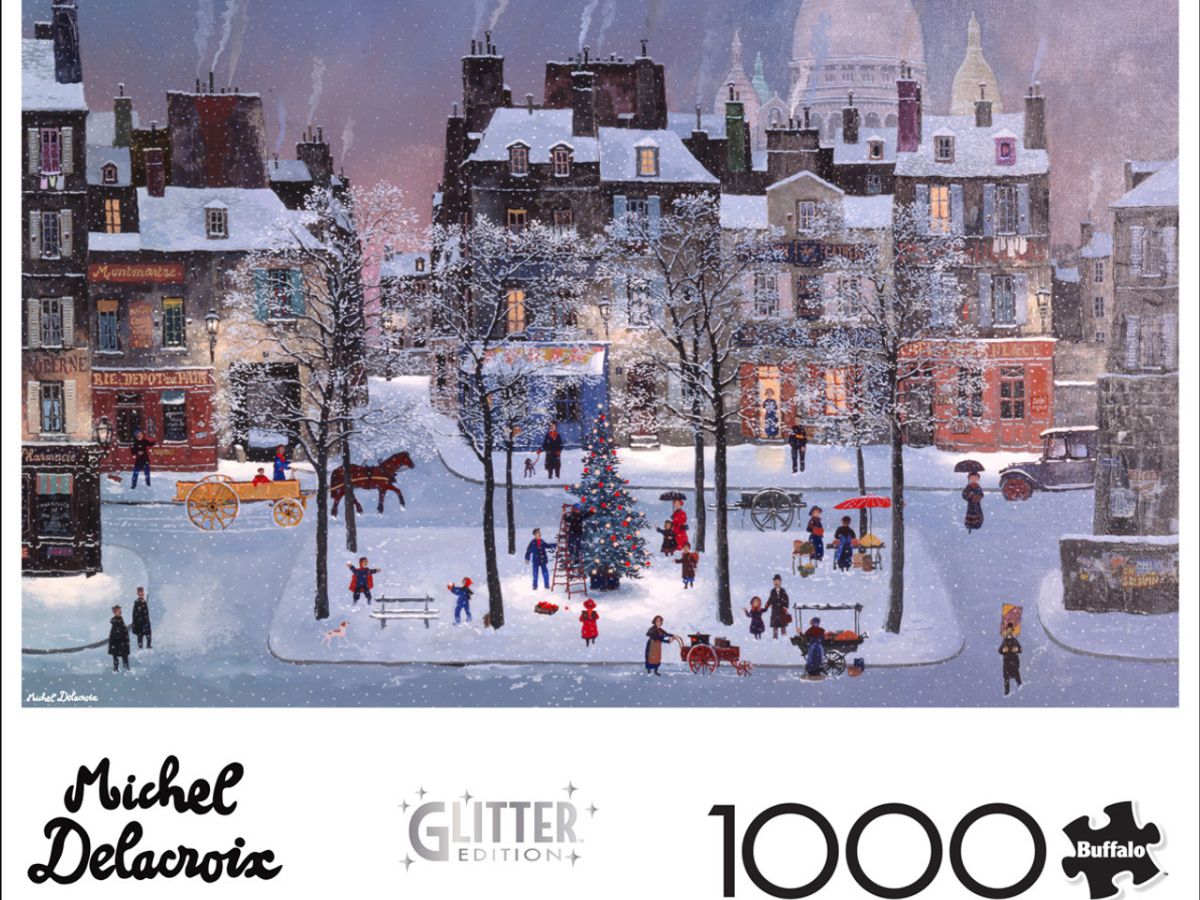 Buffalo Michel Delacroix Christmas in Monmartre