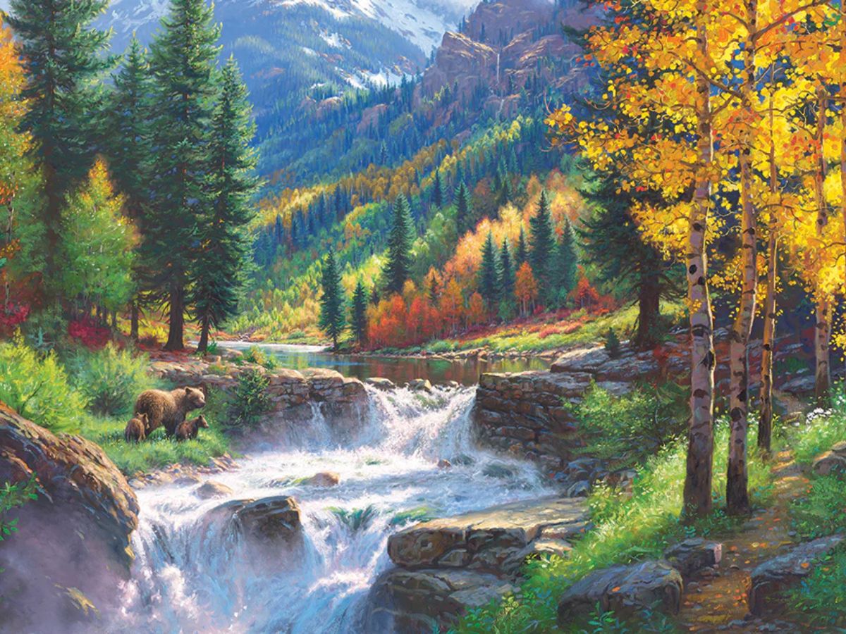 Cobble Hill Bear Falls Puzzle