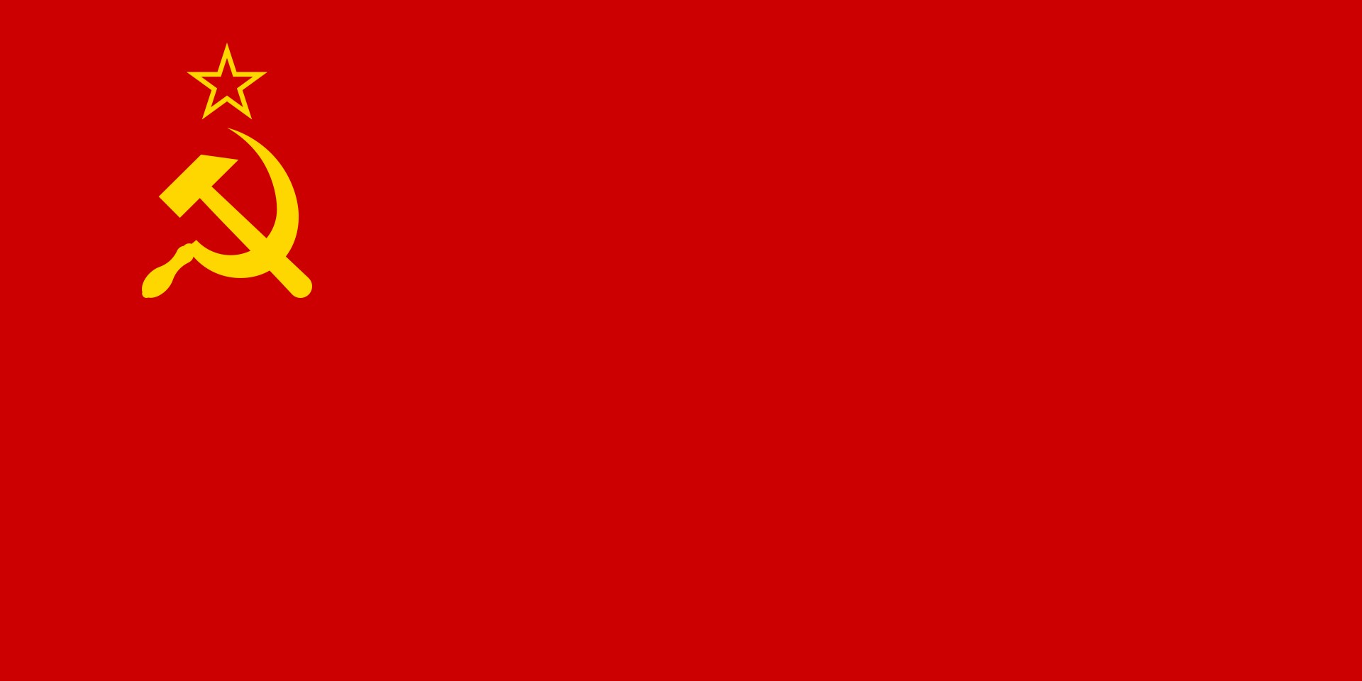 Flag of Soviet Union, Wiki Commons