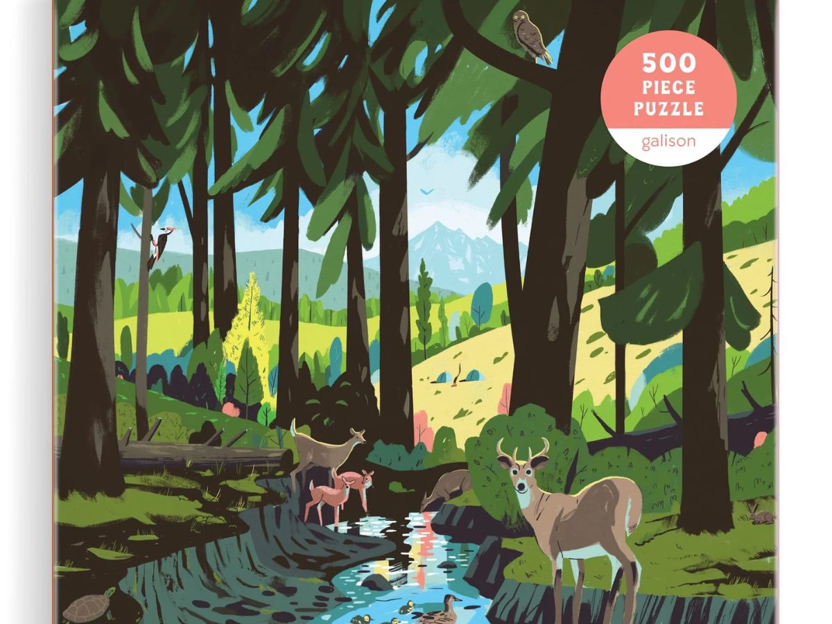 Galison Woodland Pass Puzzle
