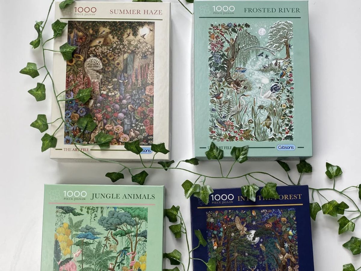 Gibsons Secret Garden Puzzles