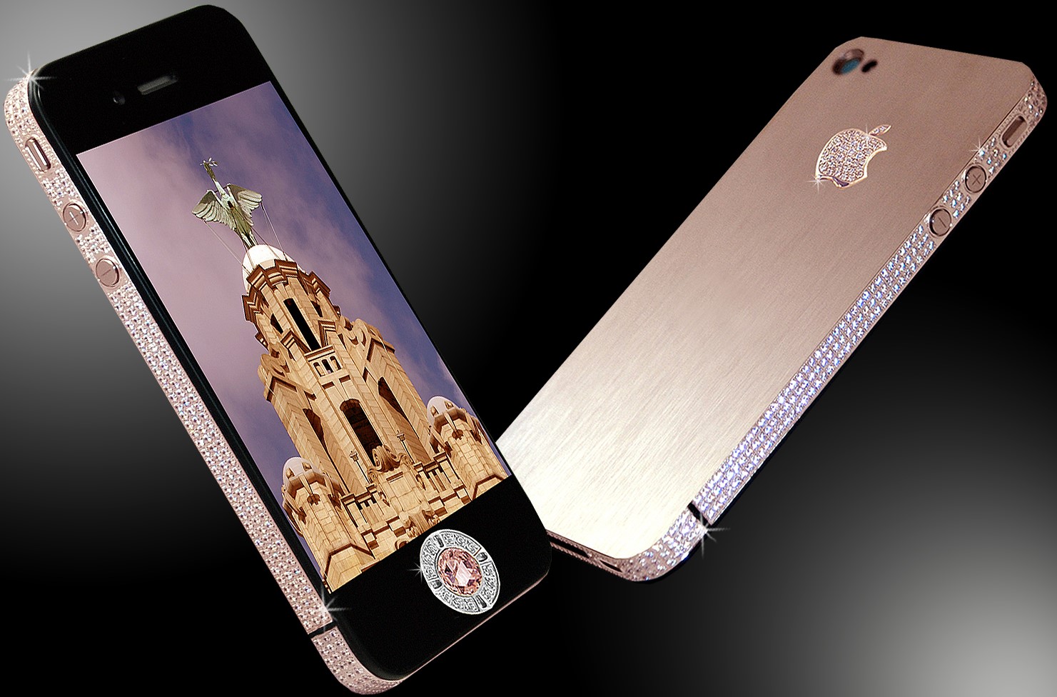 Stuart Hughes iPhone 4 Diamond Rose, Stuart Hughes