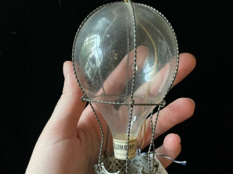 1893 Hot Air Balloon Ornament eBay