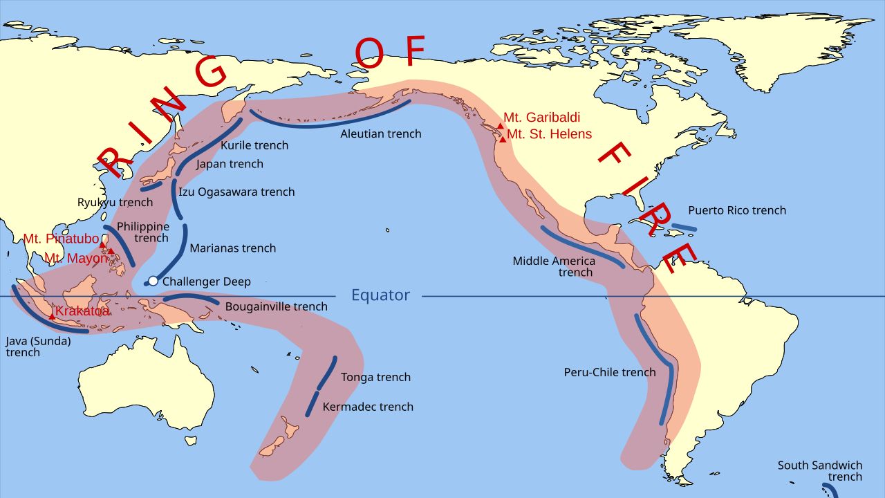 Ring of Fire, Wiki Commons