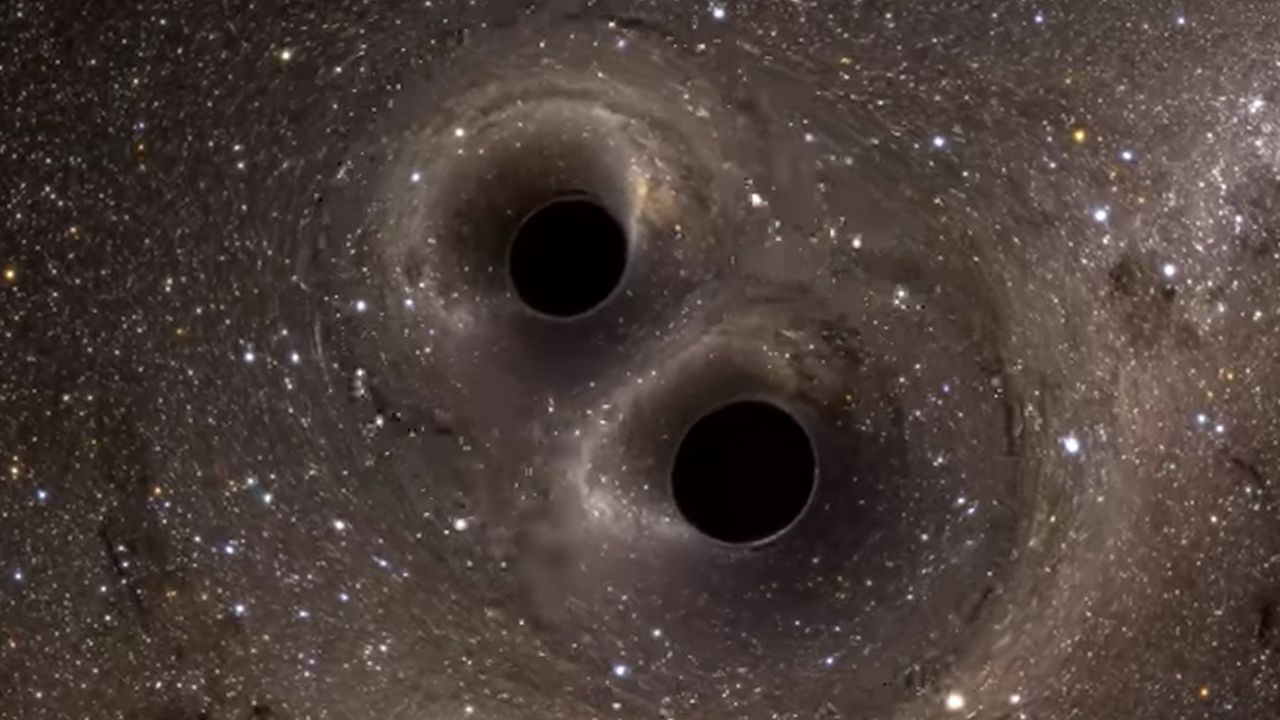 Binary Black Holes, Wiki Commons