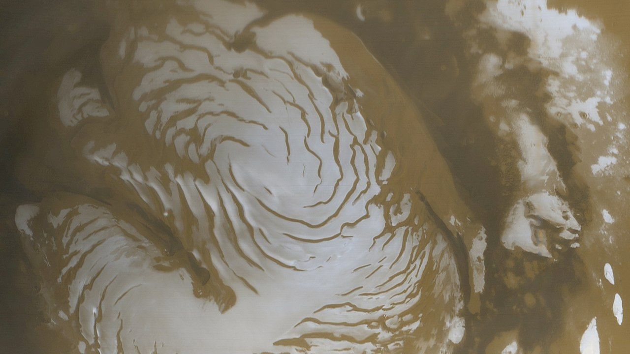 Mars Ice Caps Wiki Commons