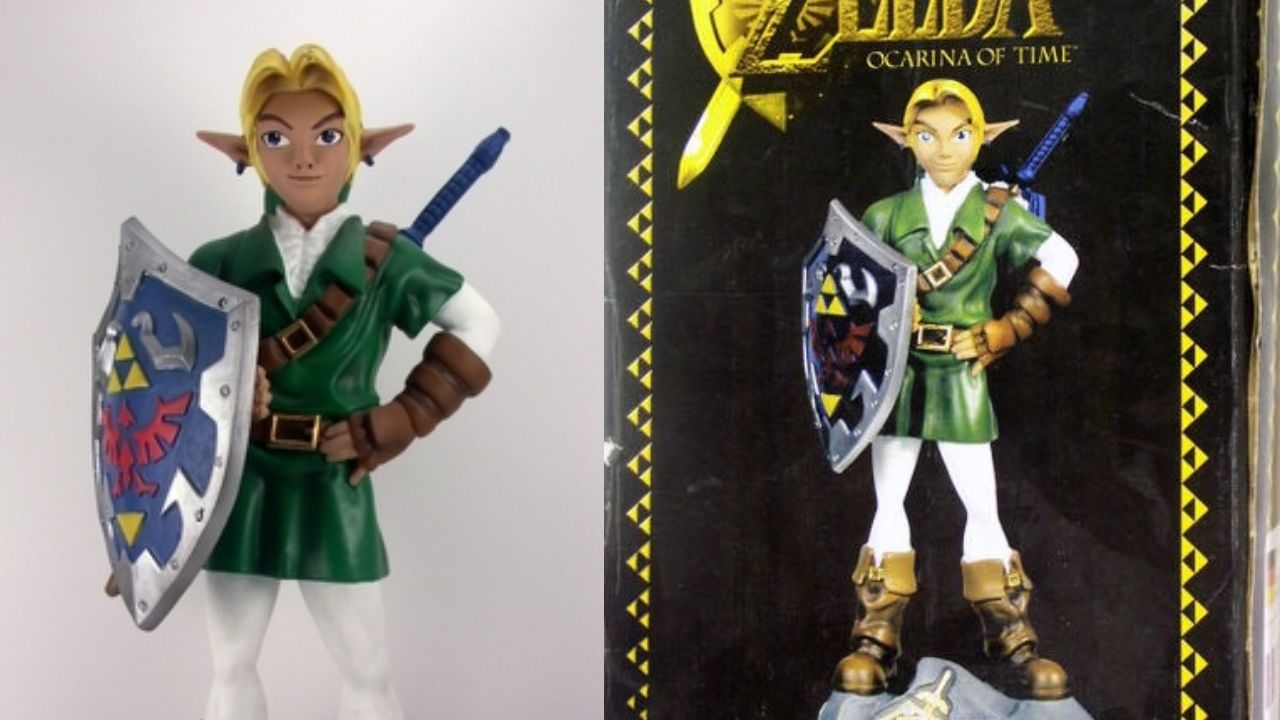 Link Statue, Zelda Dungeon
