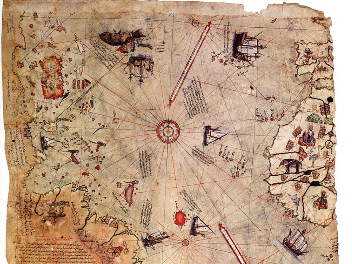 Piri Reis Map Wiki Commons