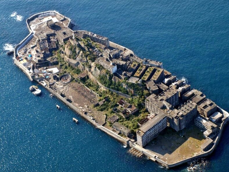 Hashima Island (Gunkanjima) Wiki Commons
