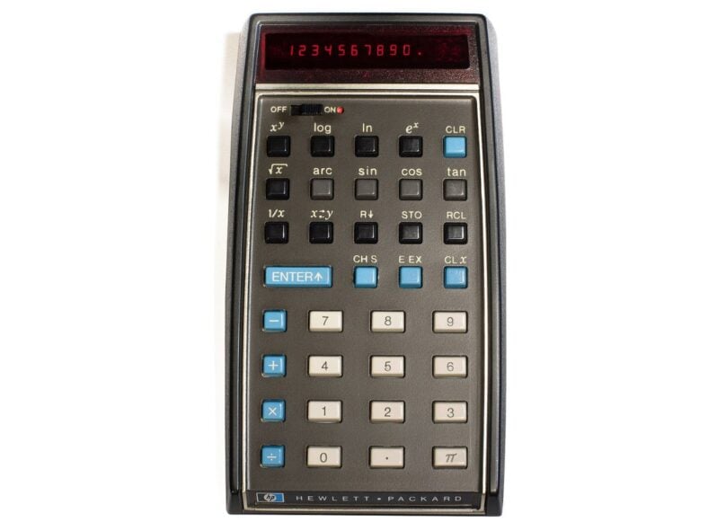 HP 35 Scientific Calculator Wiki Media