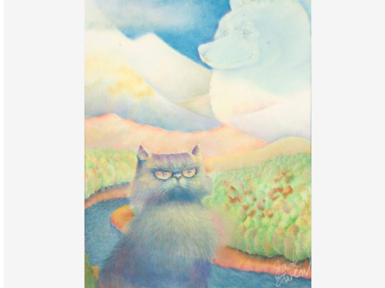 Museum of Bad Art He Was A Friend of Mine Jack Owen