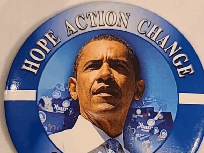 presidential campaign buttons