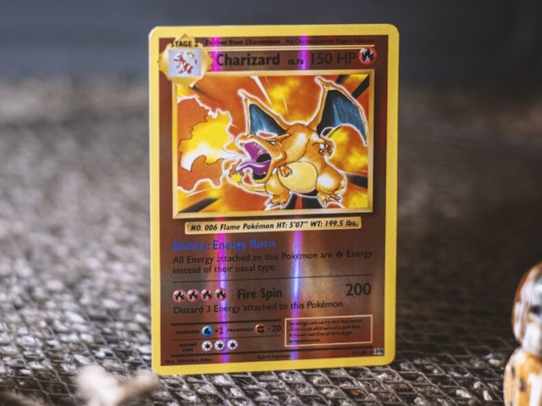 Pokemon TCG Shiny Charizard Unsplash