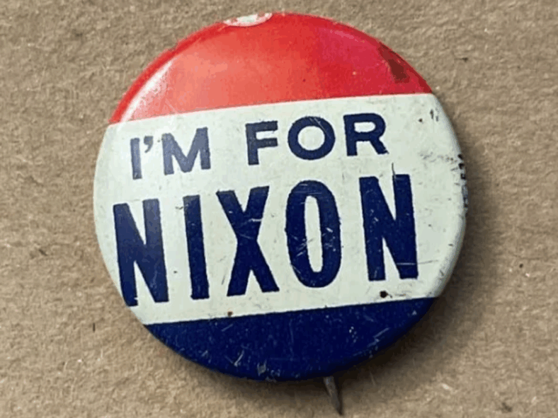 presidential campaign buttons