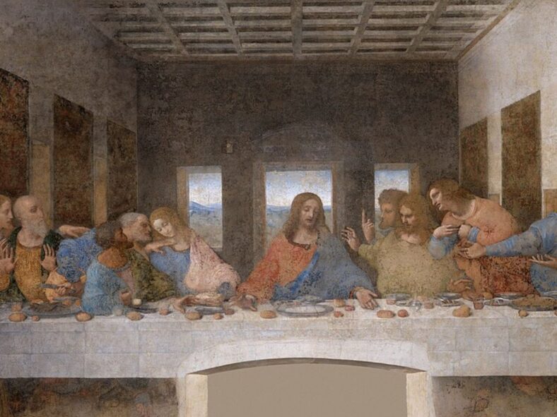 The Last Supper by Leonardo Da Vinci Wiki Commons