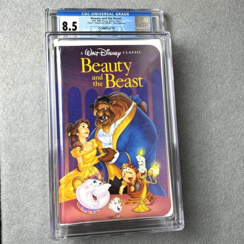 beauty and the beast vhs tape