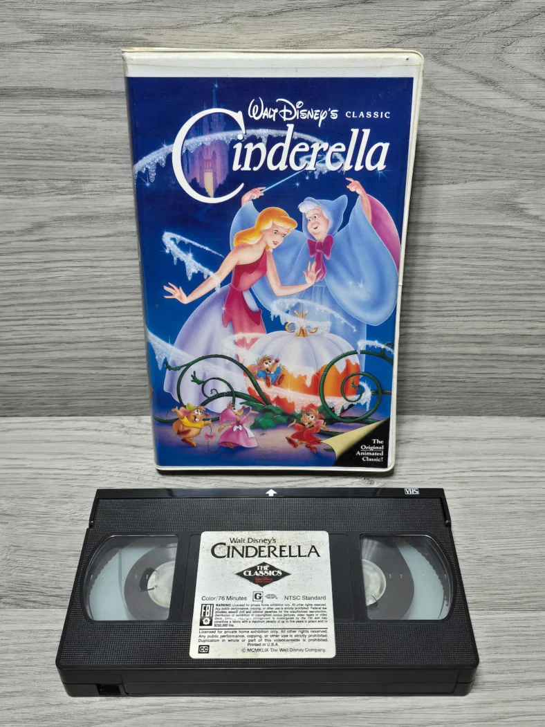 cinderella vhs tape
