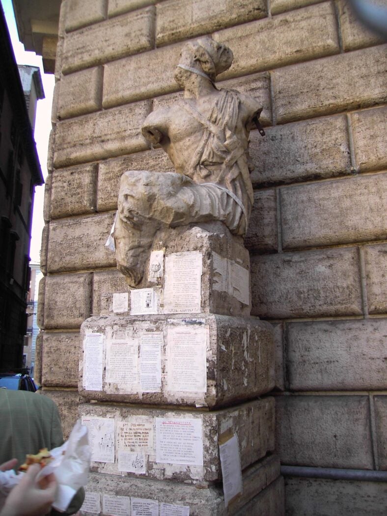 talking statues
