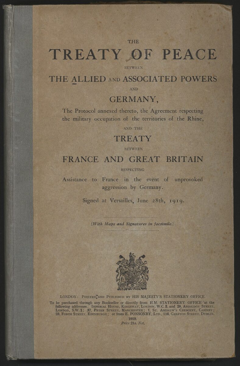 treaty of versailles