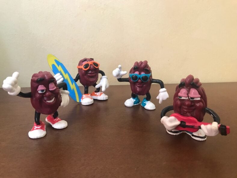 California Raisins collectibles 80s original