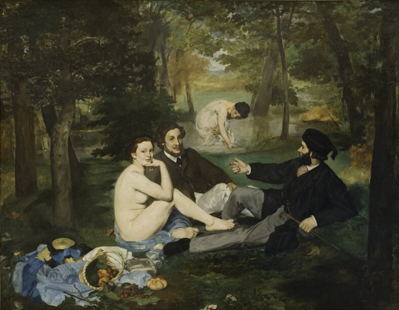 Le Déjeuner Sur l'herbe by Edouard Manet
