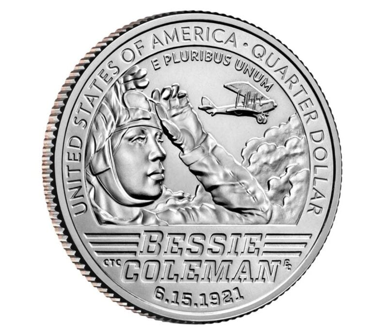 bessie coleman quarter