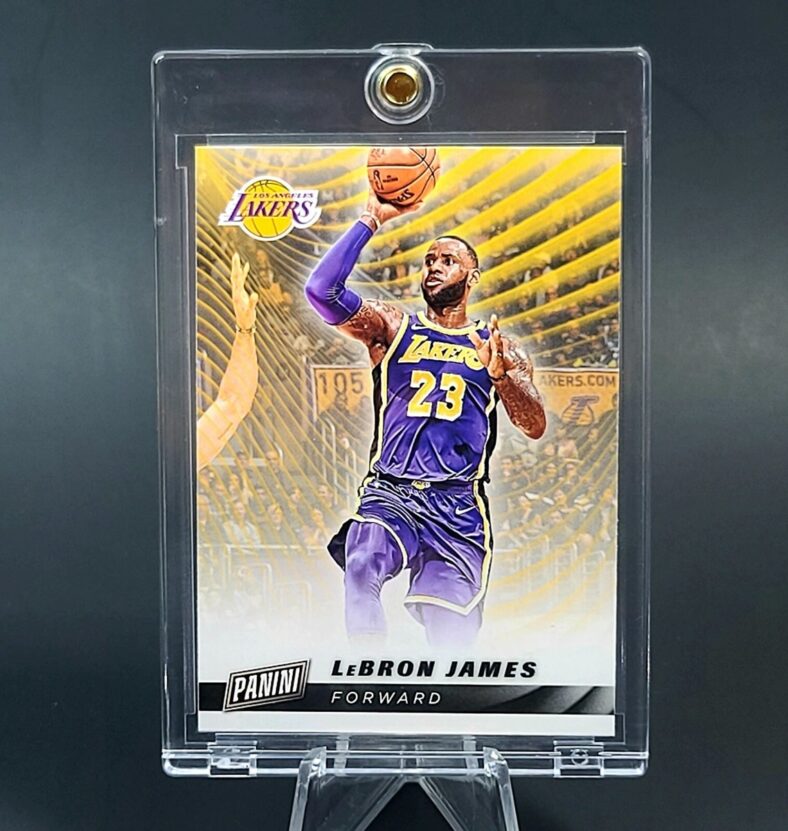 lebron james lakers card
