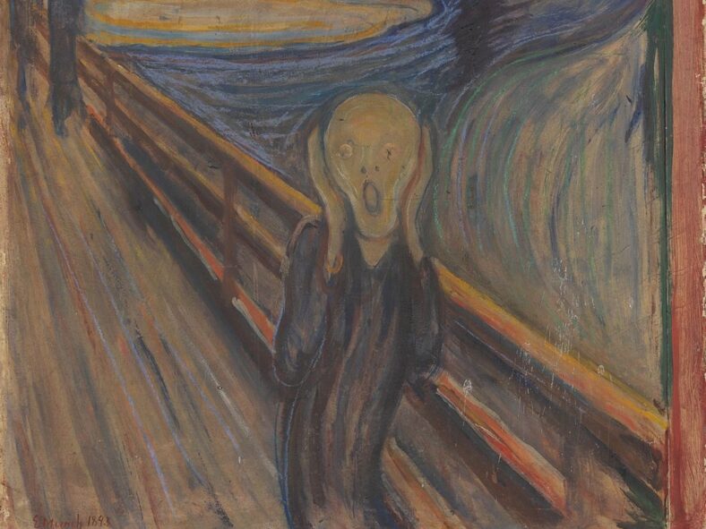 The Scream by Edvard Munch Wiki Commons