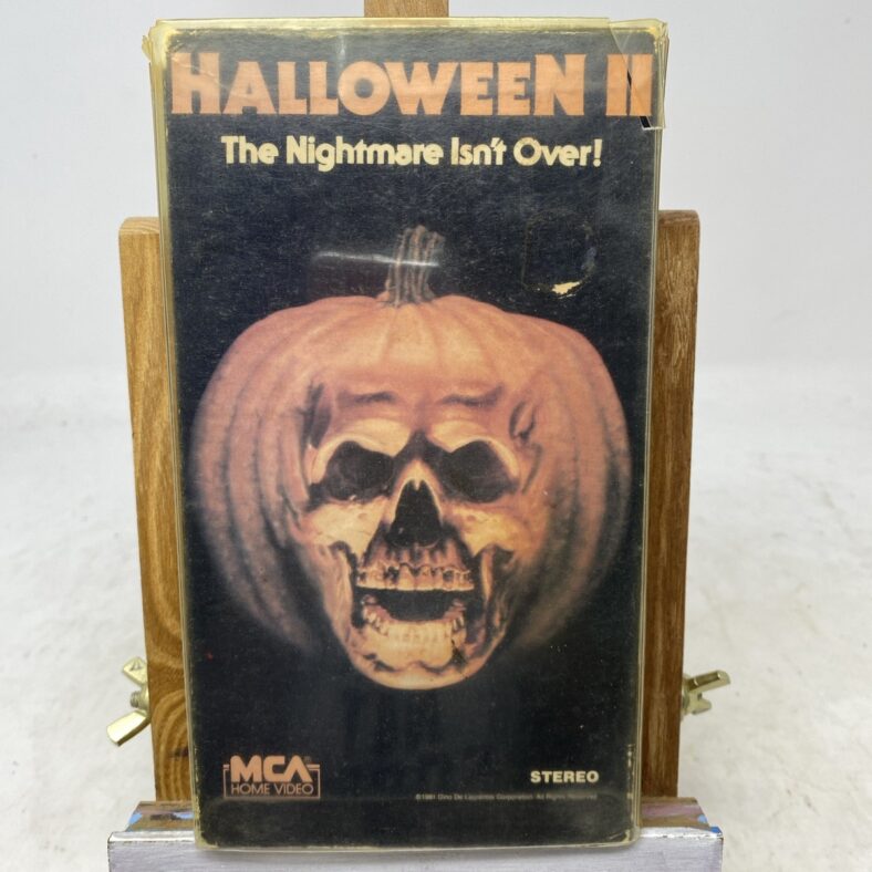 halloween 2 vhs tape