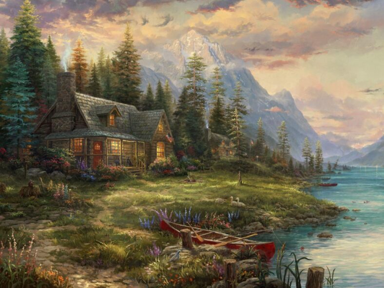 Thomas Kinkade Google Commons
