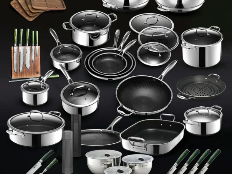 Hexclad Dish and Plate Set